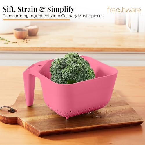 Frenchware Plastic Colander with Handles