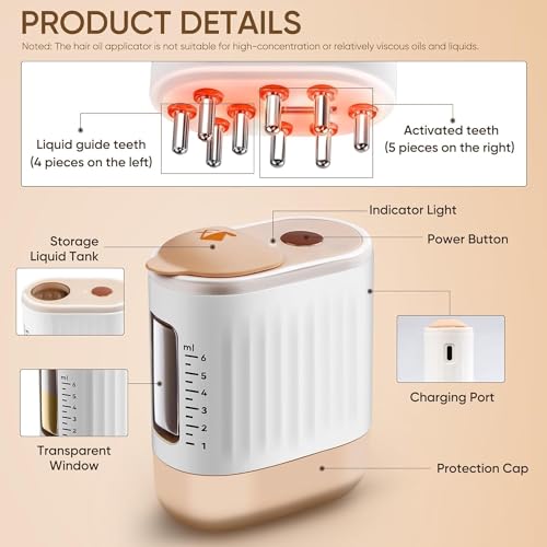 AKRIZA Electric Hair Oil Applicator