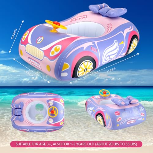 Car Baby Pool Float, Thick