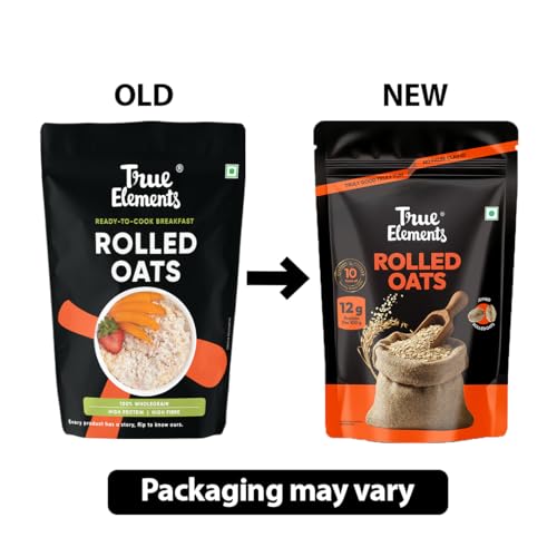 True Elements Rolled Oats 500g