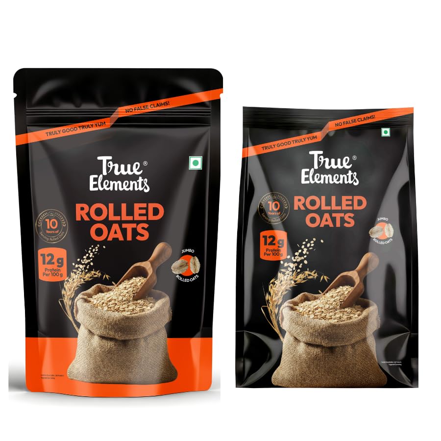 True Elements Rolled Oats