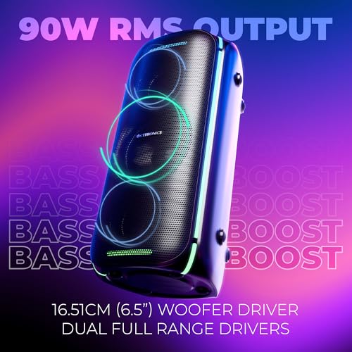 Zebronics Portable Bluetooth Speaker, 90W