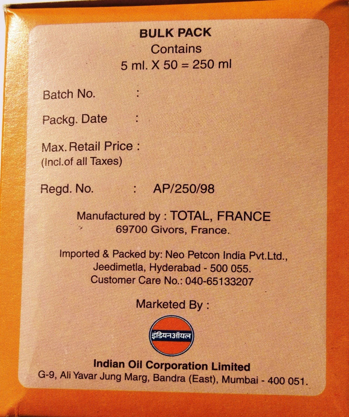 Servo CR-VEHL-LUB274 Pack of 50
