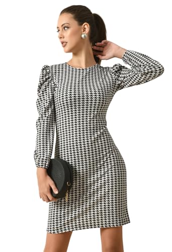 ARBITER COLLECTION Women Mini Dress (73_Check_)