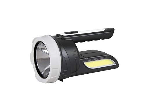 PHILIPS Spark 5W Rechargeable Emergency Light| Long Lasting with 1200 mAh Battery and 5.5 Hours Backup | 4 Main lightModes (Front Light-Front lightLow-Strobing and Side Light Mode) Cool White