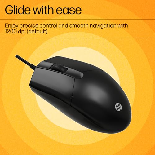 HP KM 180 Wired Mouse
