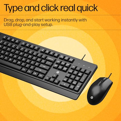 HP KM 180 Wired Mouse