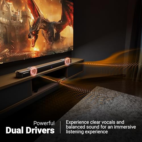 ZEBRONICS 130W Soundbar, Dual 7.62cm