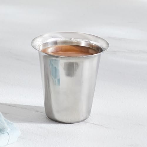 Home Centre Midas Bone China Printed Cup and Saucer - 150ml