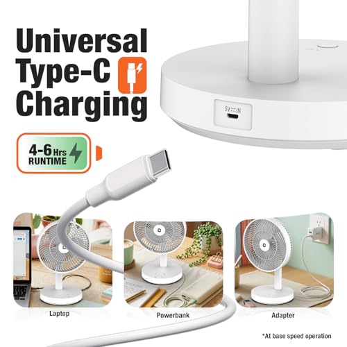 Orient Electric Vento Rechargeable Table