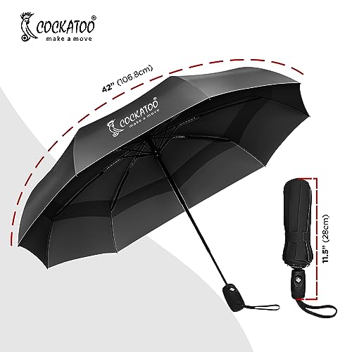 Cockatoo Rain-Guard Automatic Umbrella