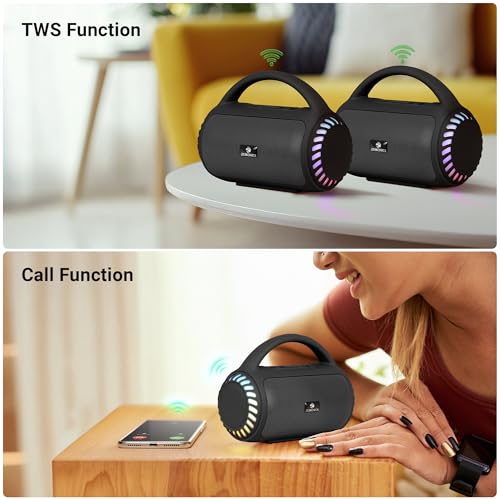ZEBRONICS Portable Bluetooth Speaker, 8W