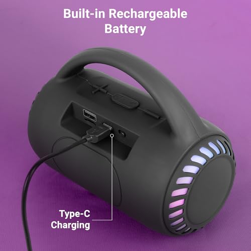 ZEBRONICS Portable Bluetooth Speaker, 8W