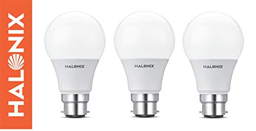 Halonix Astron Plus B22 9w LED Bulb (Cool White) - Pack of 3 - Image 2