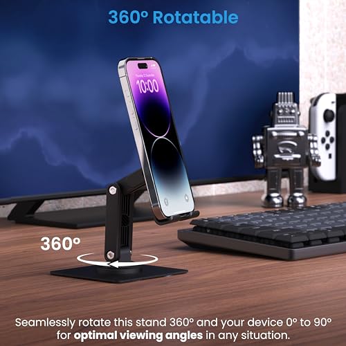 Ambrane 360° Rotation, Foldable Design