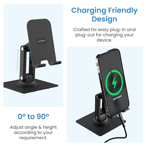 Ambrane 360° Rotation, Foldable Design