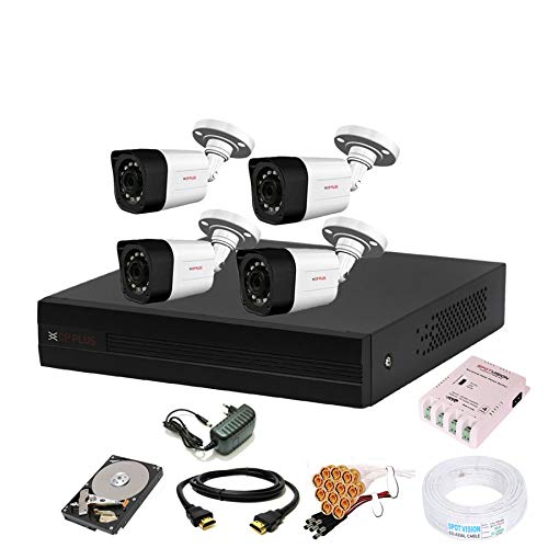 CP Plus Wired 1080p HD Outdoor Camera Combo Set