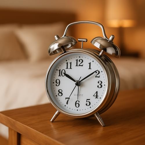 Retro Twin Bell Alarm Clock