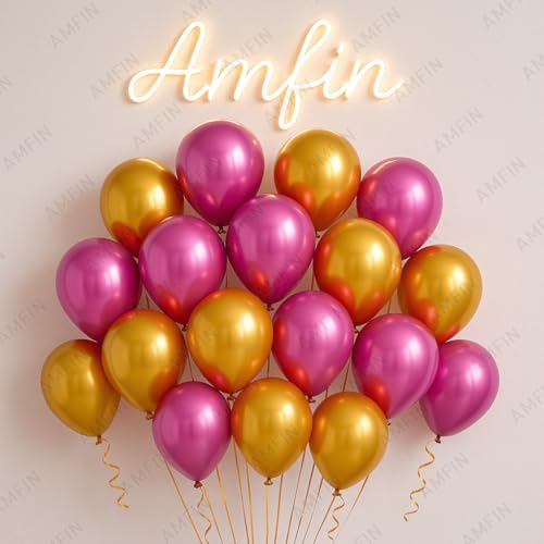 AMFIN 10 inch Metallic Chrome