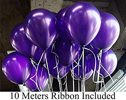 AMFIN® 10 inch Metallic Balloons