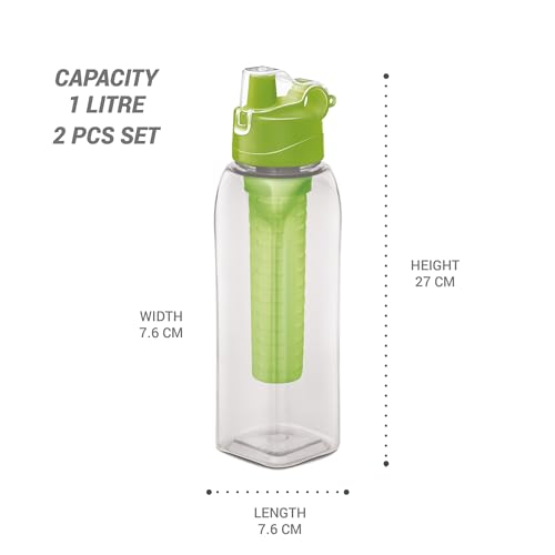 MILTON Infuser Plastic Water Bottle