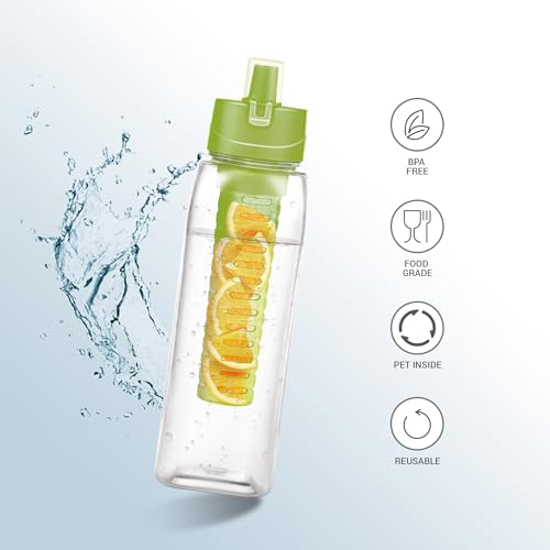 MILTON Infuser Plastic Water Bottle