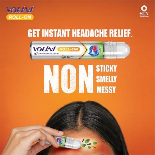 Volini Headache Relief Roll-On, 10ml