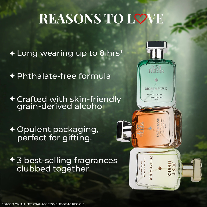Just Herbs Pure Fragrances Energising