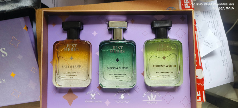 Just Herbs Pure Fragrances Energising