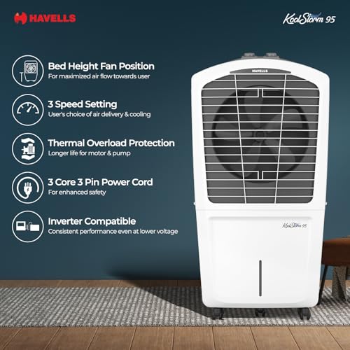 Havells KoolStorm 95 L Desert