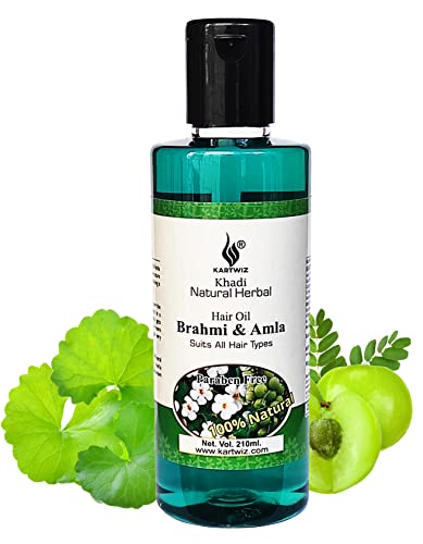 Amla & Brahmi Hair Oil For Growth Pack of 1- (210 ml) - Image 4