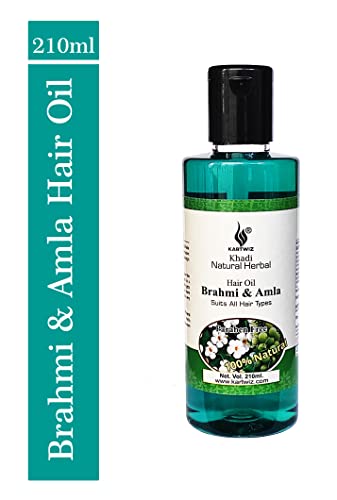 Amla & Brahmi Hair Oil For Growth Pack of 1- (210 ml) - Image 6