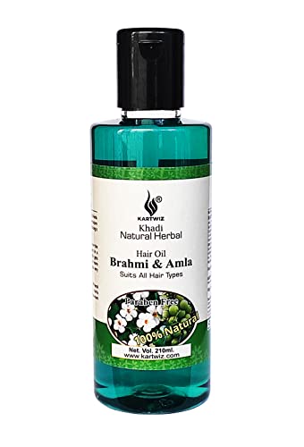 Amla & Brahmi Hair Oil For Growth Pack of 1- (210 ml) - Image 7