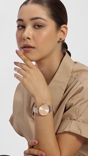 Obaku Tang Lille Roses Analog Gold Dial Women's Watch-V260LXVVMV - Image 2