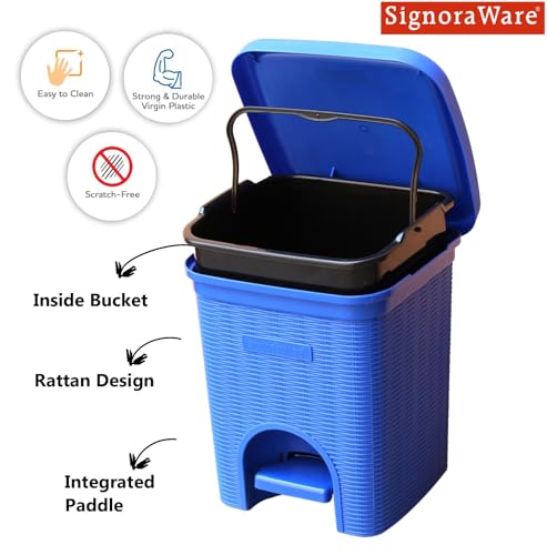 Signoraware Modern Lightweight Dustbin