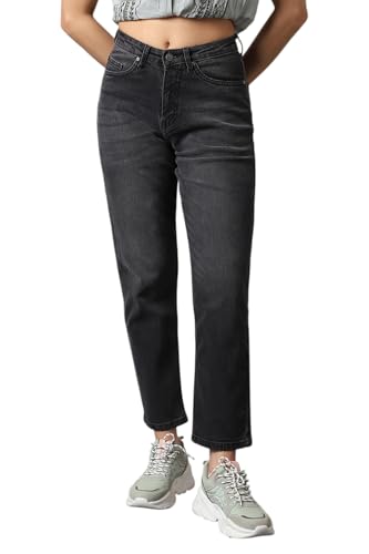 High Star Women Slim Mom Jeans