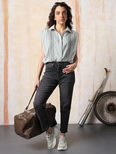 High Star Women Slim Mom Jeans - Image 3