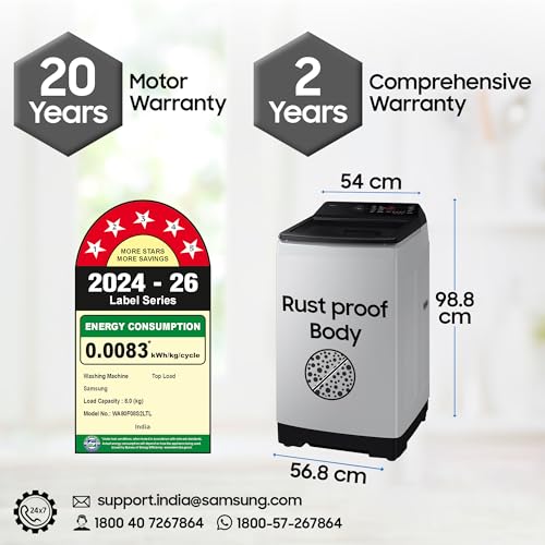 Samsung 8 Kg, 5 Star