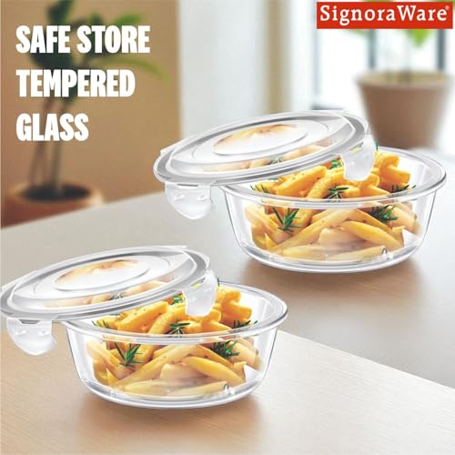 Signoraware Safe Store Glass Round
