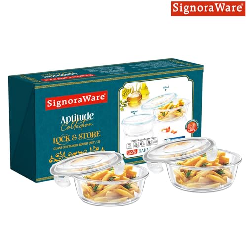 Signoraware Safe Store Glass Round