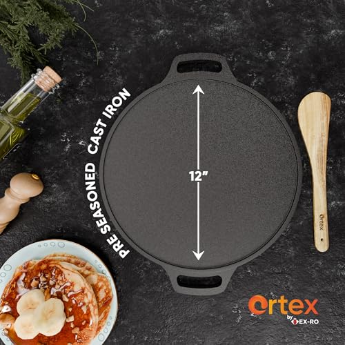 Ortex Cast Iron Dosa Tawa
