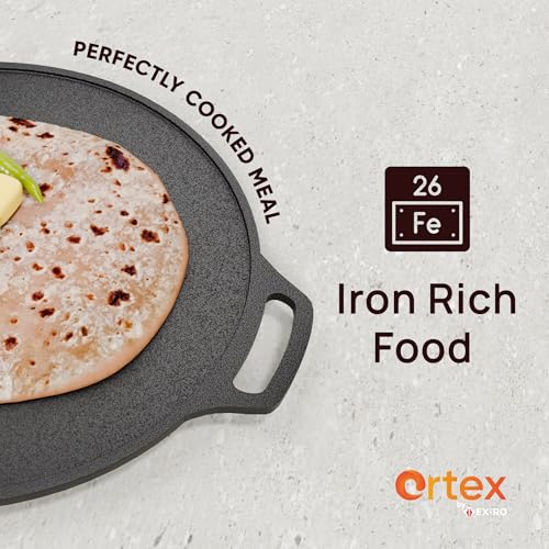 Ortex Cast Iron Dosa Tawa