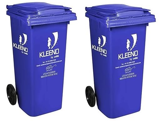 CELLO Plastic Manual-Lift Garbage Waste