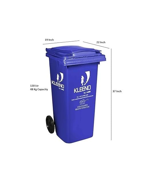 CELLO Plastic Manual-Lift Garbage Waste
