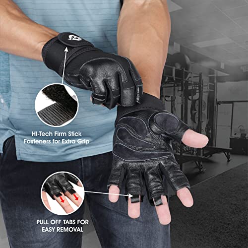 Nivia Rhino Gym Gloves, small - Image 4