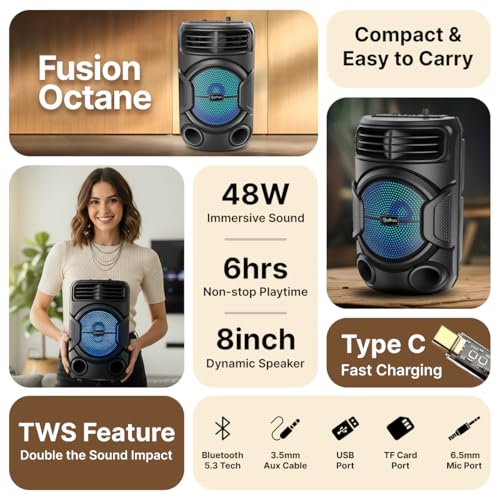 pTron Fusion Octane 48W Bluetooth