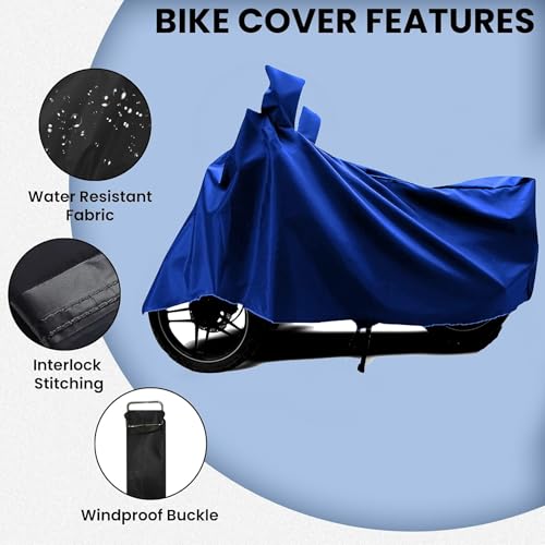 AutokraftZ Bike Cover with Mirror