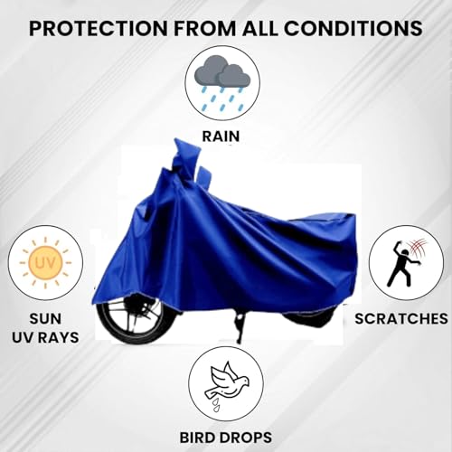 AutokraftZ Bike Cover with Mirror