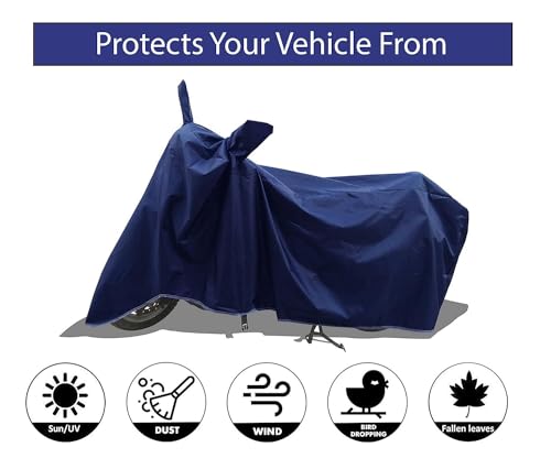AutokraftZ Bike Cover with Mirror