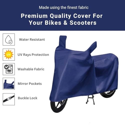 AutokraftZ Bike Cover with Mirror